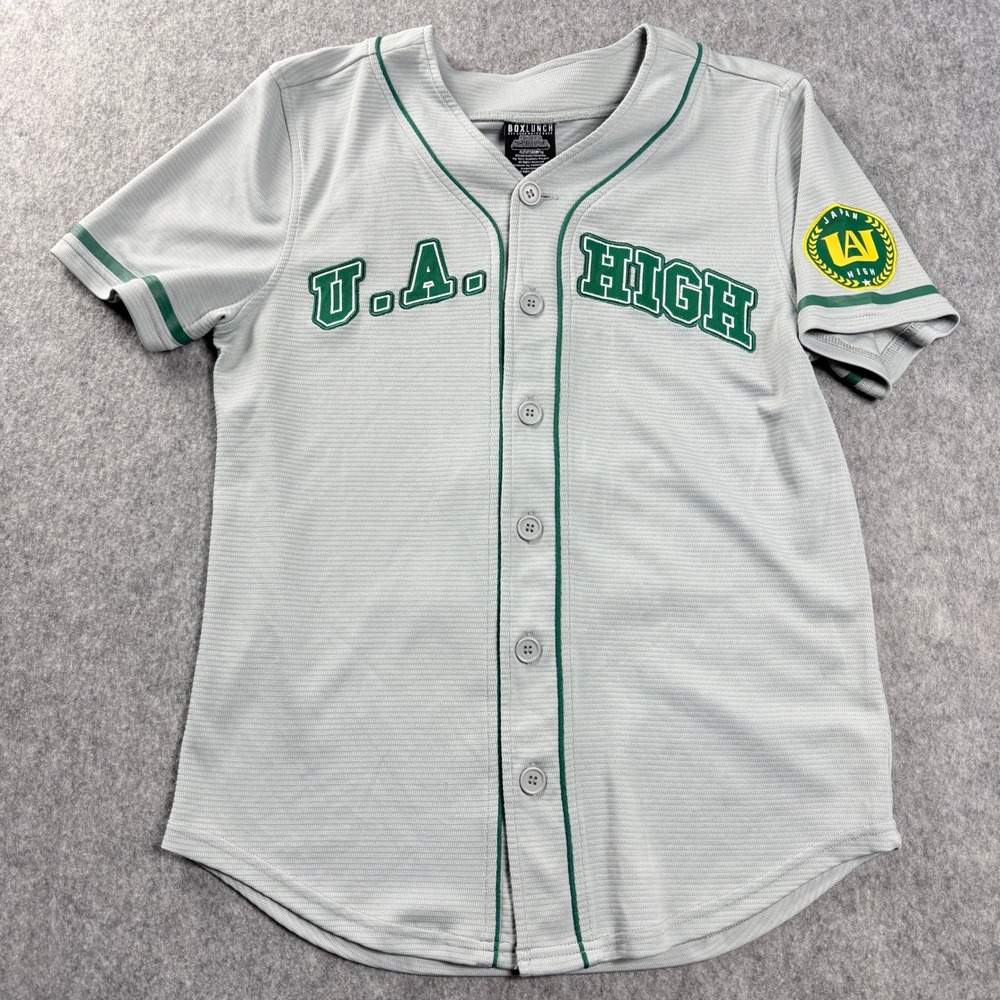 My Hero Academia UA High Jersey Shirt Men's Size Small Anime Baseball Jersey